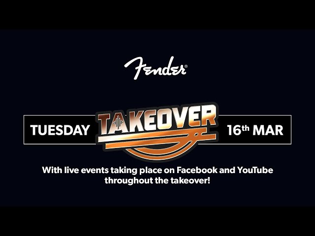 🤘 Fender Takeover Livestream - NEW Acoustasonic Jazzmaster + Top Artist Interviews! 🤘