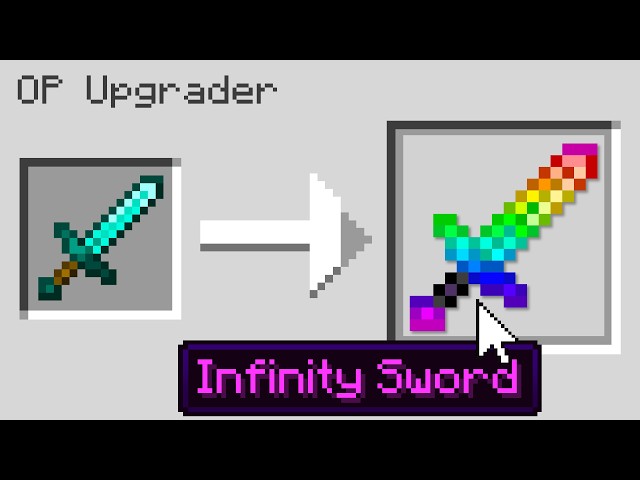 Minecraft, but Upgrades are OP...