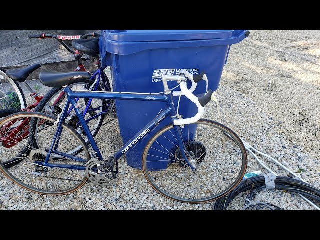 Found Racing Bike in the Trash