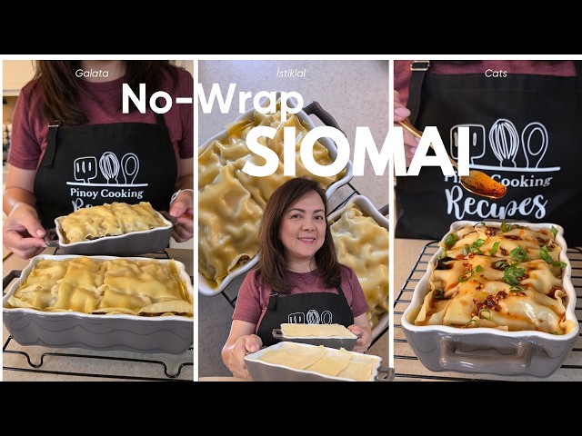 No‑Wrap Siomai Lasagna: All the Flavor, None of the Hassle
