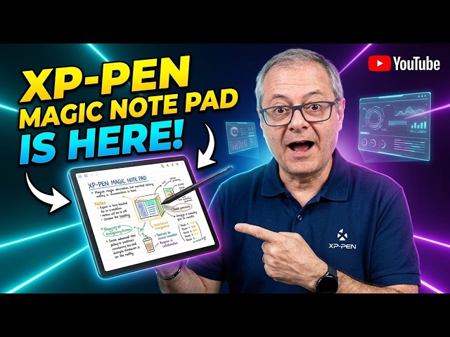 GOODBYE PAPER! I tried the XP PEN MAGIC NOTEPAD and it CHANGED THE WAY I WORK 🖊️🔥