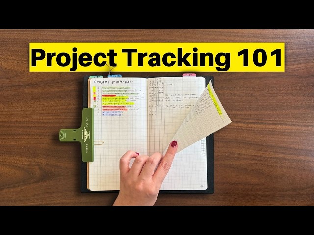 The Project Tracker that Will Save Your Memory