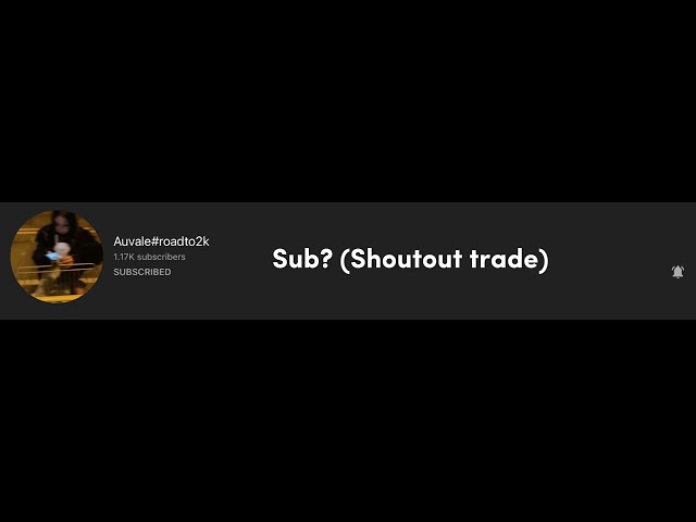 Sub if u want x @auvale