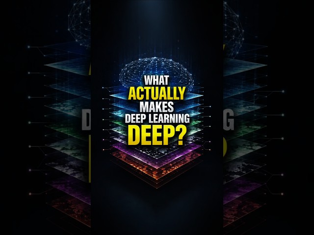 What ACTUALLY Makes Deep Learning "Deep"?