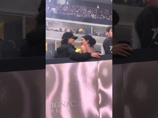 Kylie Jenner and Timothée Chalamet Spotted at Beyoncé Show