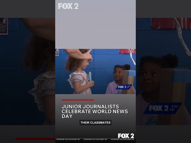 Junior Journalists celebrate world news day
