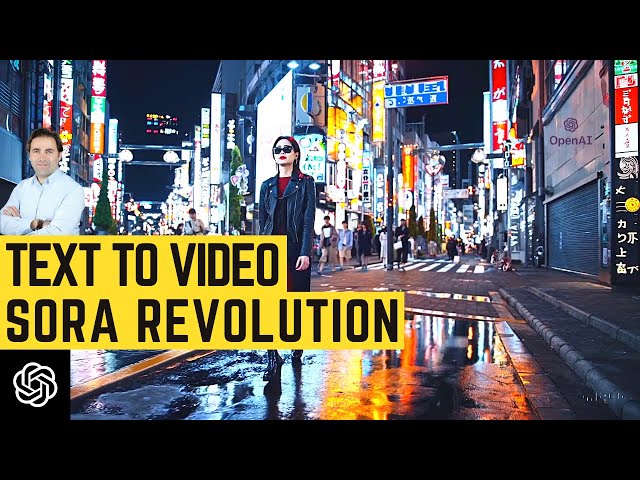 Revolutionary AI: Convert Text to Video with Sora | OpenAI's Latest Wonder