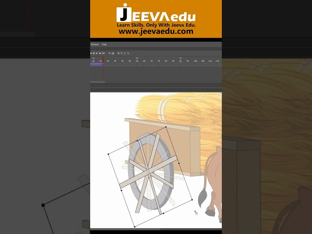 Learn 2D Animation Free | Adobe Animate Tutorial Hindi #shorts