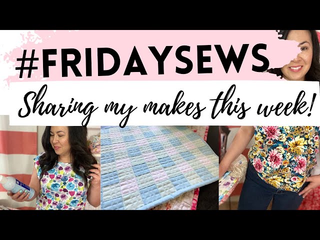 ALL MY HANDMADE MAKES THIS WEEK. #FRIDAYSEWS, REVIEW SIMPLICITY PATTERN, SEWING PLANS.