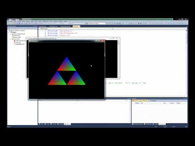 Tutorial 8 - Index Buffer Code Example in OpenGL (code)