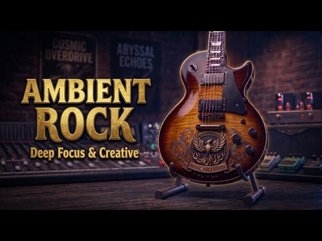 Ambient Rock Instrumental | Melodic Guitar for Deep Focus & Creative Flow