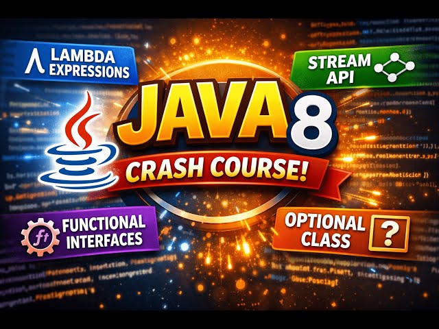 Java 8 Features Explained in 10 Minutes | Java 8 Crash Course 🚀
