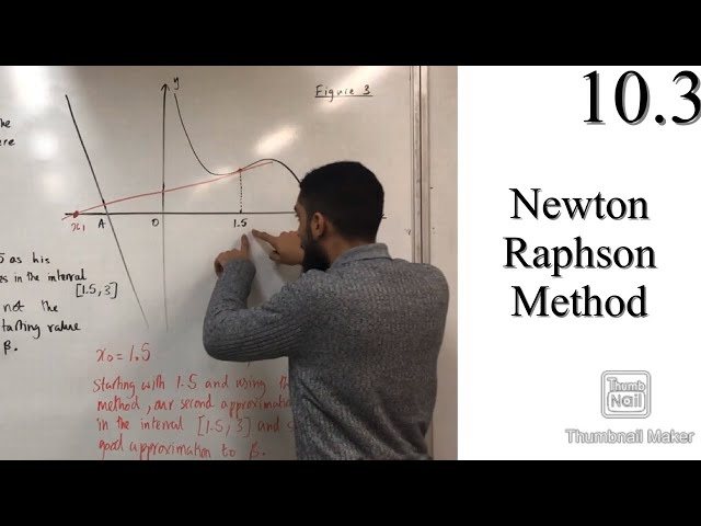 Edexcel A level Maths: 10.3 Newton Raphson Method