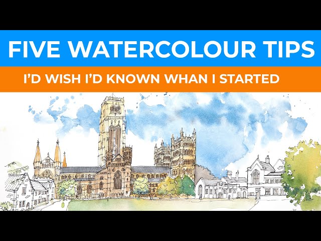Five Tips for Watercolour Beginners