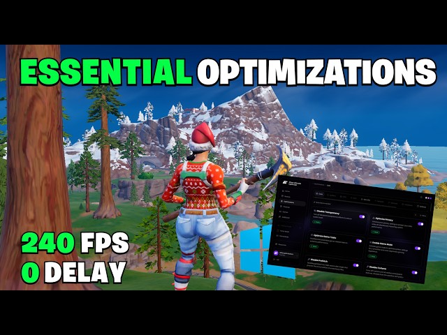 10 ESSENTIAL WINDOWS OPTIMIZATIONS TO BOOST FPS & REDUCE DELAY PT.2 💻🛠️