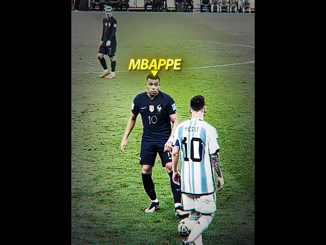 Respect Between Messi & Mbappe ❤️🩹
