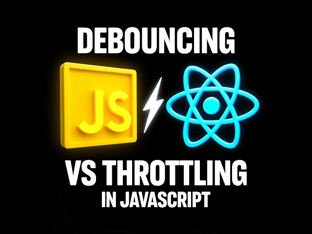 🚀 Debounce vs Throttle - Interview Must Know ⚡ | JavaScript Performance Tips