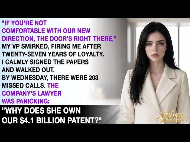 After 27 Years, They Fired Her—Then They Remembered Who Owned the Patent