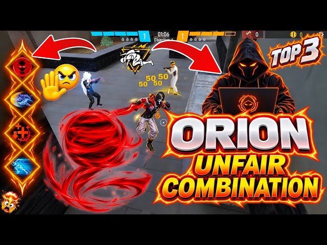 Cs Rank Best Character Skill || Orion Best Character Combination || Top 3 Best Combination