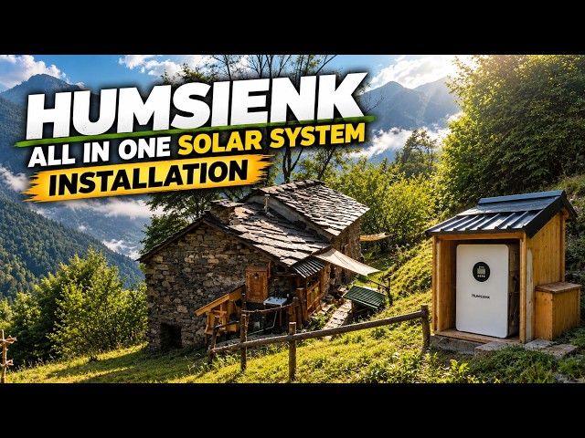 Installing a 5kW All-in-One Solar System | Humsienk Off-Grid Setup