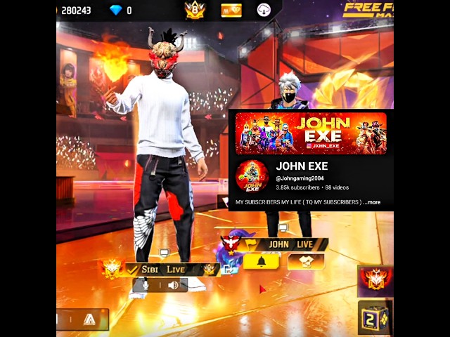 🥵SIBI FF  Vs JOHN FF 😱🕺 #freefire#vincenzoff#b2k#bnl#raistar#1vs4jod#gaming#FFvibez#ffviral#ffshorts