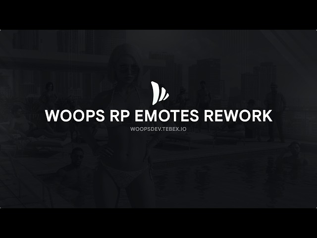 FiveM RpEmotes Rework and Best UI ・ Advanced Group Animation