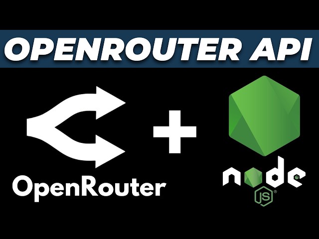 How to use OpenRouter API with JavaScript Node JS Tutorial