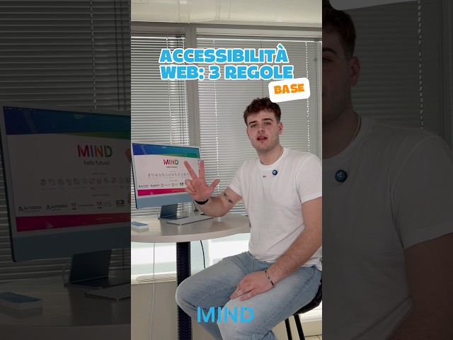 ACCESSIBILITÀ WEB: 3 REGOLE BASE