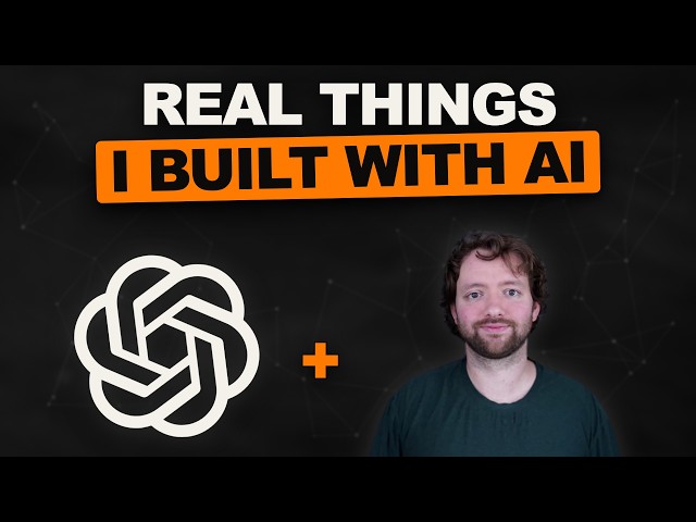 Let me Show You What to Build With AI