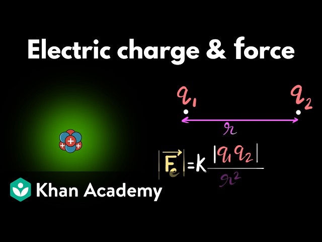 Electric charge and electric force | AP Physics | Khan Academy