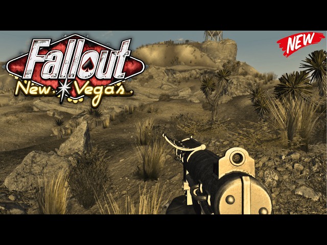 Remastering Fallout NV's TERRAIN With Modern Graphics