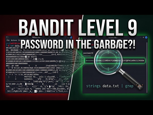 Bandit Level 9 (OverTheWire): My Terminal Turned Into Gibberish