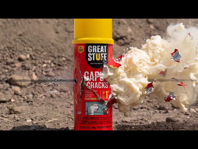 Opening Pressurized Cans REALLY Fast!