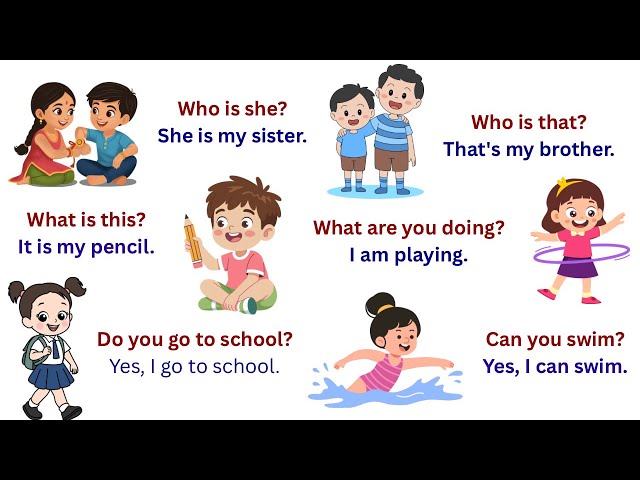 Daily English Questions & Answers | Easy English Speaking Practice | English Conversation Practice 