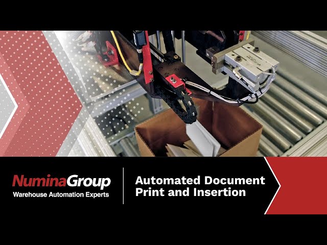 Print-Fold-Insert (PFI) Automated Document Print and Insertion System