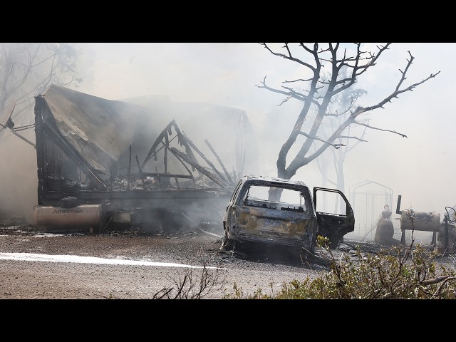 Narrow Gauge Mobile Home Park Fire