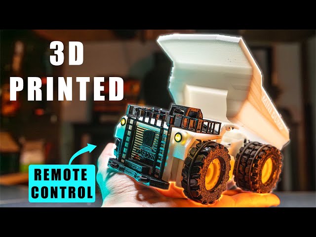 How To Make an RC Dump Truck(3D Printed)
