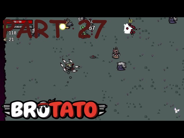 Lets Play Brotato #027 der irrer Charakter auf stufe drei auch gepackt