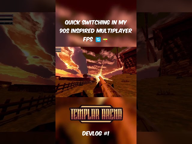 Quick Switching In My 90s Inspired Multiplayer FPS 🔄🔫#shorts