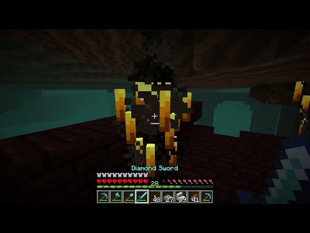 How to get a Blaze Rod so you can turn it into Blaze Powder and make Eyes Of Ender