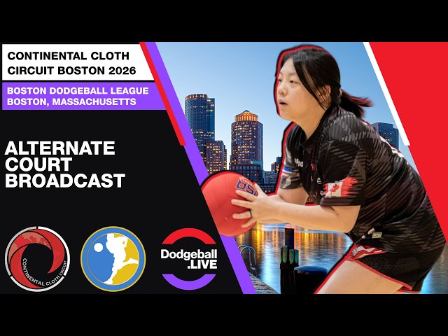 Continental Cloth Dodgeball Circuit BOSTON [Court 2]