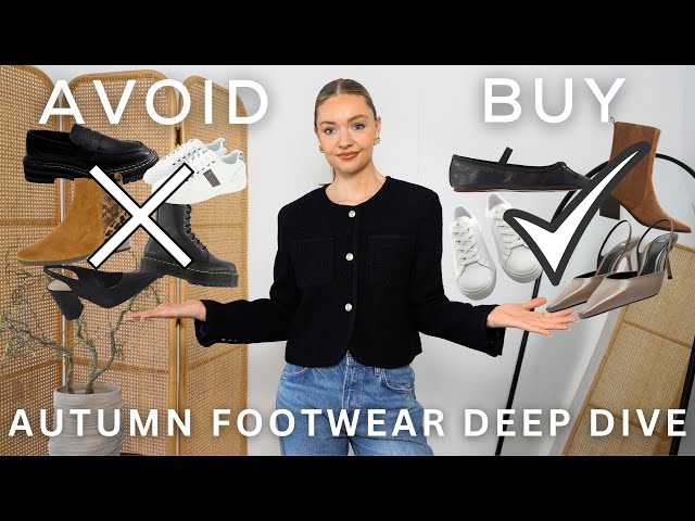 POPULAR AUTUMN SHOES TO AVOID AND WHICH STYLES TO REPLACE THEM WITH