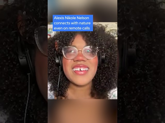 Alexis Nikole Nelson connects with nature even on remote calls