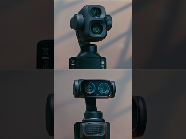 DJI Osmo Pocket 4P vs. Insta360 Luna Ultra in 30 seconds.