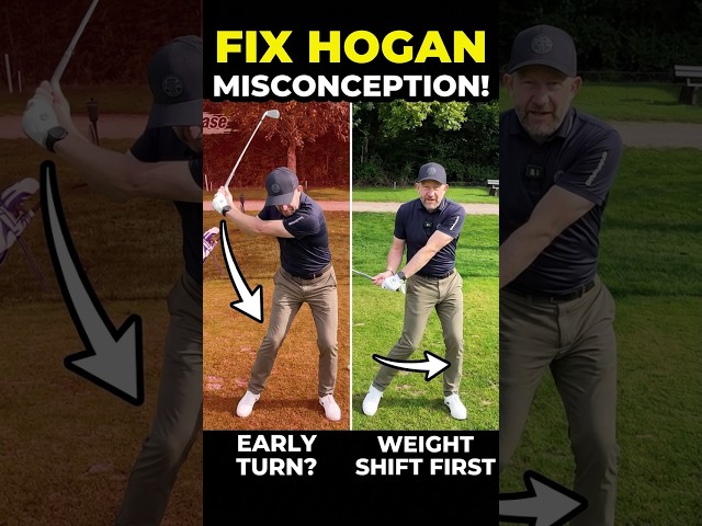 Fixing The Common Ben Hogan Golf Swing Misconception #golftips