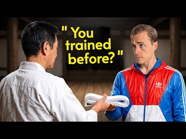 Black Belt Goes UNDERCOVER As White Belt (In Japan)