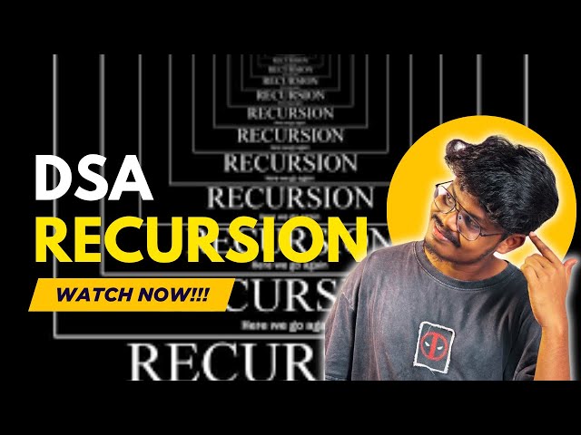 Master Recursion in Tamil | DSA in Java & Coding Simplified