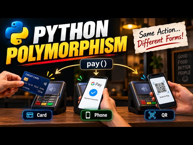 Master Python Polymorphism: Method Overriding vs Duck Typing | @PythonWithHarsh