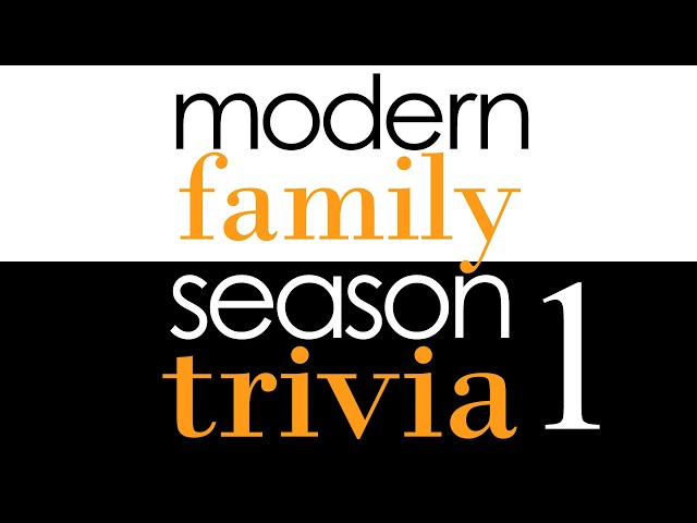Modern Family Trivia | Season 1 Questions | The Biggest Modern Family Quiz  On Youtube