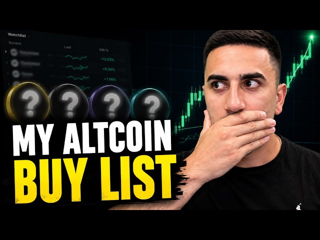 Top 5 Altcoins I’m Watching To Buy NEXT